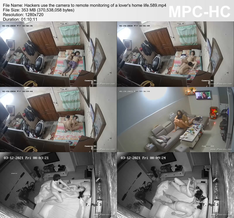Hackers use the camera to remote monitoring of a lover's home life.589